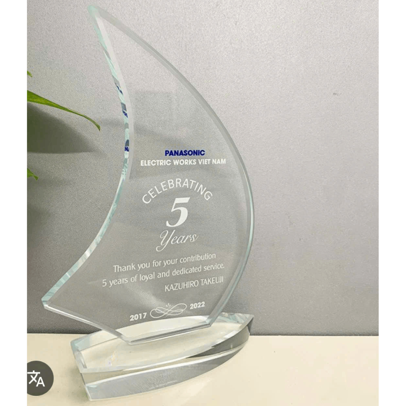 Cúp pha lê - MC0018