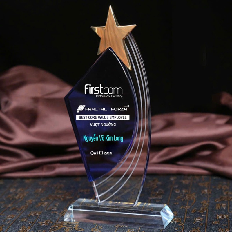 Cúp pha lê - MC0024