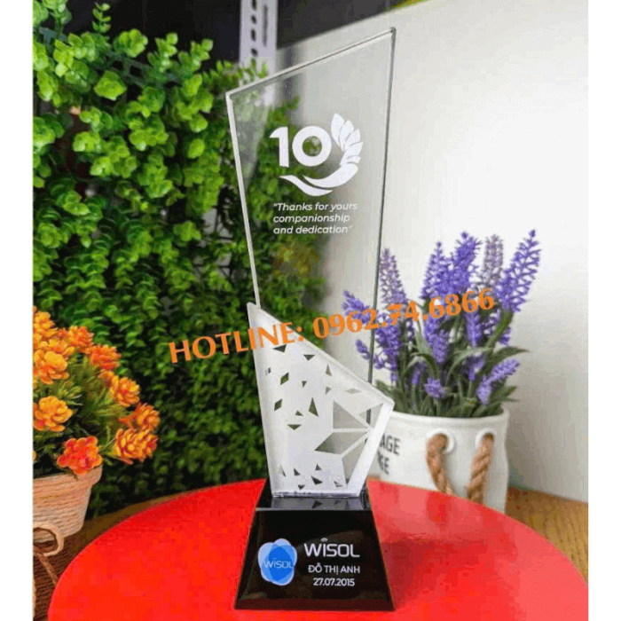 Cúp pha lê - MC0035