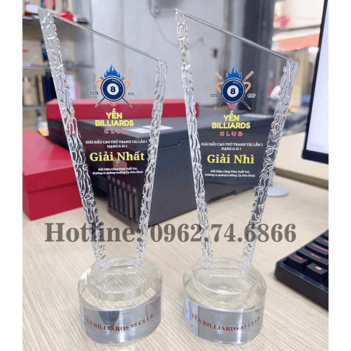 Cúp pha lê - MC0036