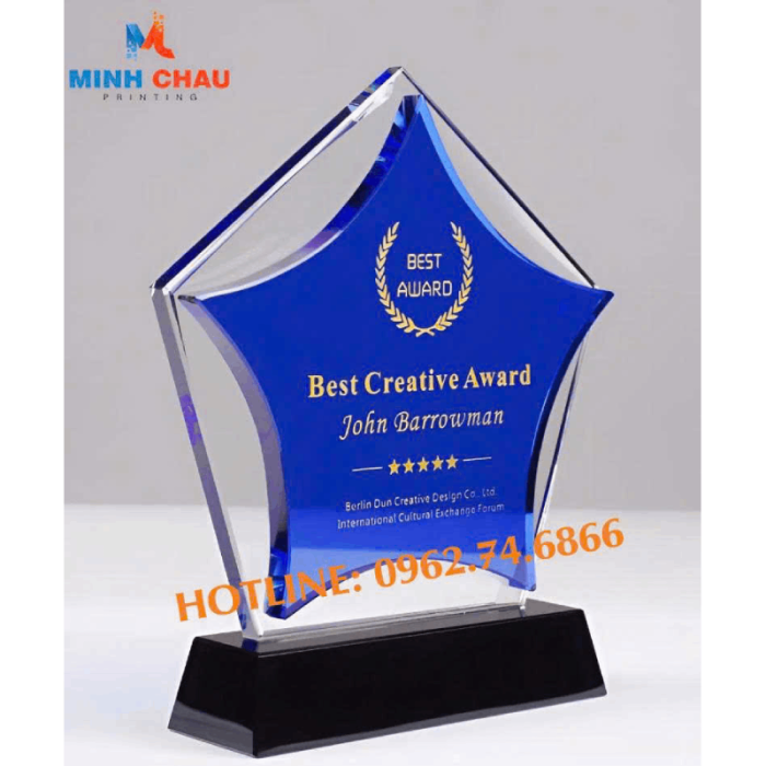 Cúp pha lê - MC0041